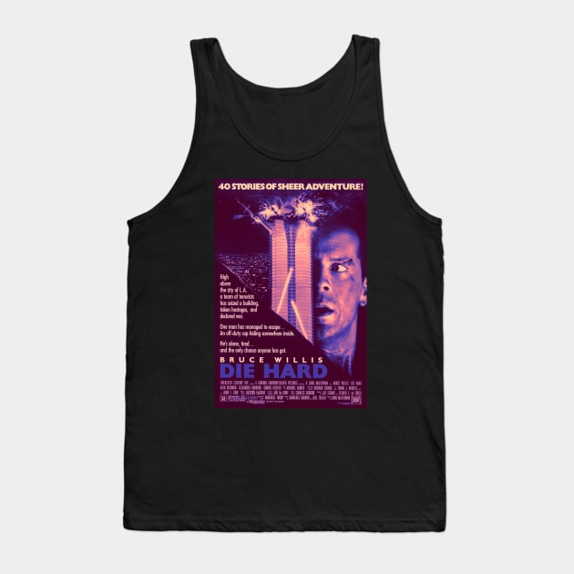 Die Hard artwork Tank Top by SAN ART STUDIO 